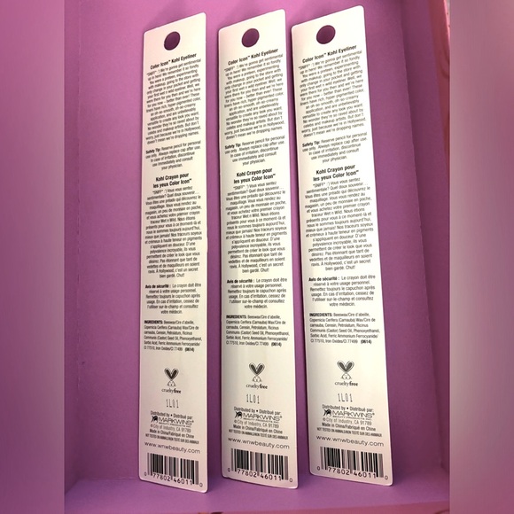 New Wet n Wild Eyeliner Bundle in C601A Baby’s Got Black Kohl. Lot of 3. - Picture 2 of 3